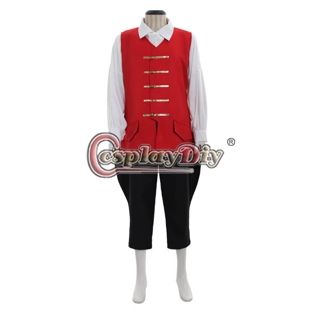 Adult'S Costume Cosplay Medieval Style Uniform Costume Outlander Jonathan Randall Outfit Cosplay for Carnival Party