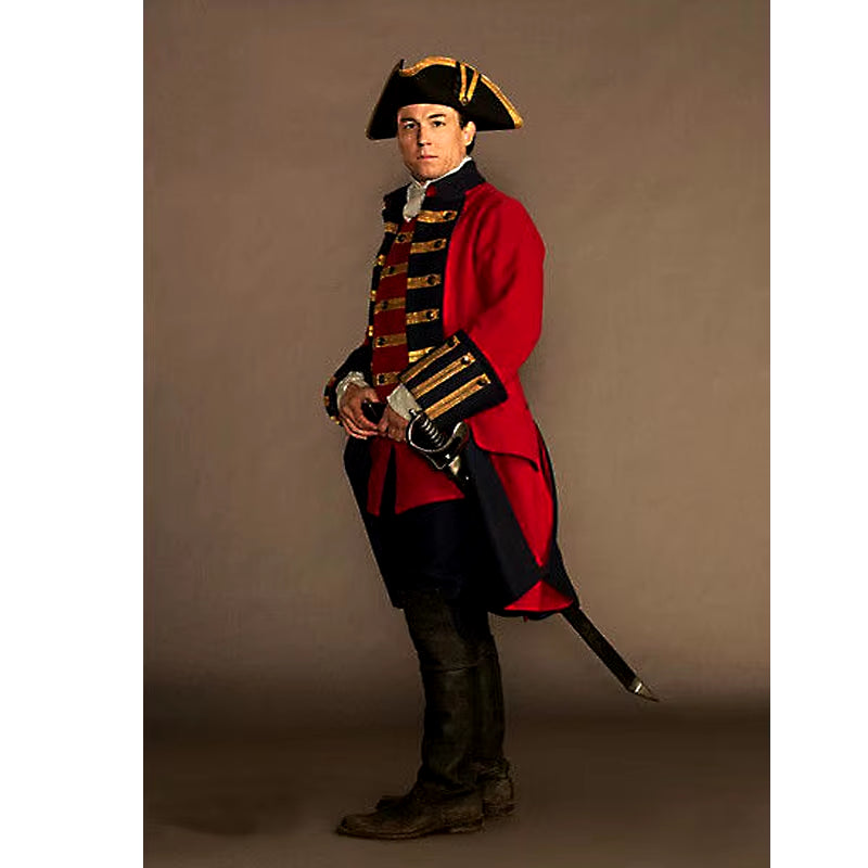 Adult'S Costume Cosplay Medieval Style Uniform Costume Outlander Jonathan Randall Outfit Cosplay for Carnival Party