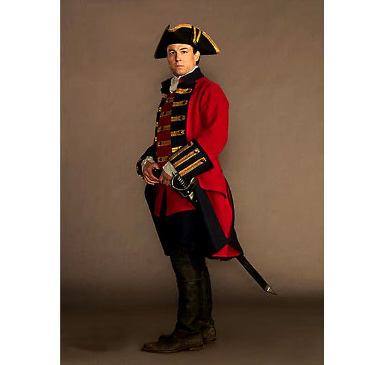 Adult'S Costume Cosplay Medieval Style Uniform Costume Outlander Jonathan Randall Outfit Cosplay for Carnival Party